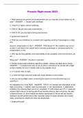 Pre-solo Written Exam 2023