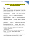 ATLS Study Cards With Complete Solution&sol;216 Questions and answers