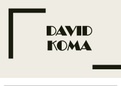 Presentación sobre el diseñador de moda David Koma