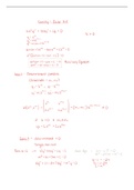 Cauchy-Euler Differential Equation Notes