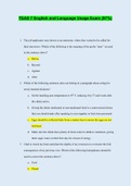 TEAS 7 English and Language Usage Exam &lpar;97&percnt;&rpar;