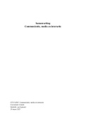 Samenvatting  Communicatie, Media en Interactie  (CI3V14303)