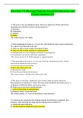Hesi Exit V5 &vert;Nursing Midterm Exam