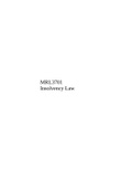 MRL3701 Insolvency Law assignment 01 semester 01 2023 questions and answers. 