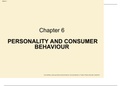 PERSONALITY AND CONSUMER BEHAVIOUR