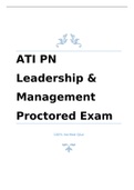 ATI PN Leadership & Management Proctored Exam