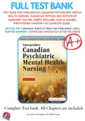 Test Bank For Varcarolis's Canadian Psychiatric Mental Health Nursing (Canadian Edition) 2nd Edition By Margaret Halter; Cheryl Pollard; Sonya Jakubec 9781771721400 Chapter 1-35 Complete Guide .