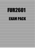 FUR2601 Exam Pack