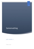 Samenvatting  Auditing Theory (AC-B-AUTY-10)