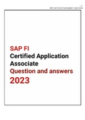 SAP FI Certified Application Associate Latest exam guide 2023