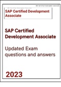 (Copy)SAP Certified Development Associate Latest exam pack 