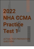 Nha Ccma Practice Test questions and answers 2023.