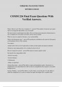 COMM 226 Final Exam Questions With Verified Answers&period;