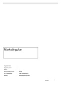 Module opdracht Marketingmanagement - beoordeling 9 - HBO kwaliteits- en procesmanagement