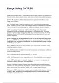 Range Safety OIC&sol;RSO questions and answers rated A&plus; 2025&sol;2026