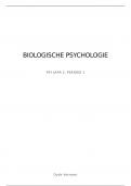 samenvatting tentamenstof biologische psychologie  