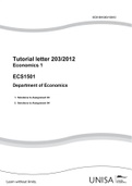 ECS1501 Assignment 2 (QUIZ) Semester 1 2023