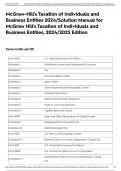 McGraw-Hill's Taxation of Individuals and Business Entities 2024&sol;Solution Manual for McGraw Hill's Taxation of Individuals and Business Entities&comma; 2024&sol;2025 Edition