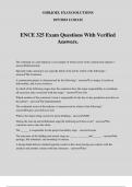 ENCE 325 Exam Questions With Verified Answers&period;