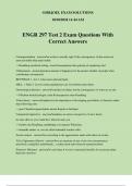 ENGR 297 Test 2 Exam Questions With Correct Answers