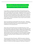 Exam 3 Study Questions&comma;345 Sexuality Quiz With Solution