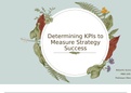 Determining KPIs to Measure Strategy Success