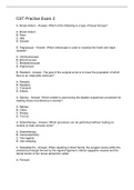 CST Practice Exam 2