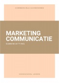 Samenvatting marketingcommunicatie  