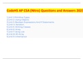 CodeHS AP CSA (Nitro) Questions and Answers 2023