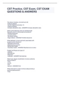 CST Practice&comma; CST Exam&comma; CST EXAM QUESTIONS & ANSWERS