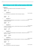 EDUC 750 Quiz 6-with 100&percnt; verified solutions-2023-2024