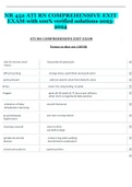NR 452 ATI RN COMPREHENSIVE EXIT EXAM-with 100&percnt; verified solutions-2023- 2024