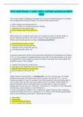 NYU HAP Exam 1-with 100&percnt; verified solutions-2023- 2024