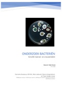 Verslag Bacteriën 4VWO (PO)