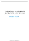Test bank for fundamentals of nursing 10th edition potter 925 - Fundamentals of Nursing &lpar;Miami Dade College&rpar;