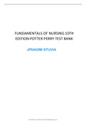 Test bank for fundamentals of nursing 10th edition potter 925 - Fundamentals of Nursing (Miami Dade College)