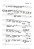 Summary A-level Biology AQA: Chapter 2 Nucleic Acids handwritten class notes 
