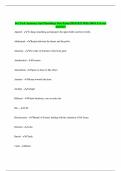 Ivy Tech Anatomy And Physiology One Exam 2024&sol;2025 With 100&percnt; Correct Answers