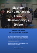 Plan van aanpak: Leraar Basisonderwijs / Pabo | Sjabloon & Voorbeeld