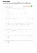 Test Bank - for Accounting Information Systems&comma; 4th Edition by Vernon Richardson&comma; All Chapters 1-17 &vert;Complete Guide A&plus;