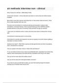 air methods interview non - clinical