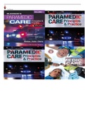Paramedic Care - Principles & Practice ED.6 Volume 1-5 by Bryan Bledsoe, Robert Porter & Richard Cherry.COMPLETE, Elaborated and Latest Test Bank . ALL Chapters Included - Reviewed/Updated 2023 5* Rated