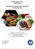 Thesis Marketing plan 2024&comma; complete food industry ho chi minh city&comma; complete with all analysis&comma; calculations&comma; many visuals and recommendations