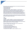 HESI Medical Surgical Nursing EXAM 2022 LATEST UPDATE GRADED A 