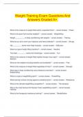 Weight Training Exam Questions And Answers Graded A&plus;&period;