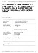 FIELDCRAFT 1 FINAL EXAM AND PRACTICE EXAM 2024-2025 ACTUAL EXAM COMPLETE ALL QUESTIONS AND CORRECT DETAILED ANSWERS &lpar;VERIFIED ANSWERS&rpar; &vert;ALREADY GRADED A&plus;