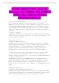 Systems Administrator Security Questions ALL ANSWERS 100&percnt; CORRECT SPRING FALL 2023&sol;24 EDITION GUARANTEED GRADE A&plus;