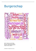 eindopdracht Burgerschap