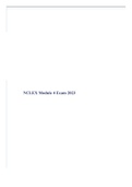 NCLEX Module 4 Exam 2023