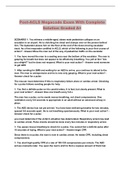 Post-ACLS Megacode Exam With Complete Solution Graded A&plus;